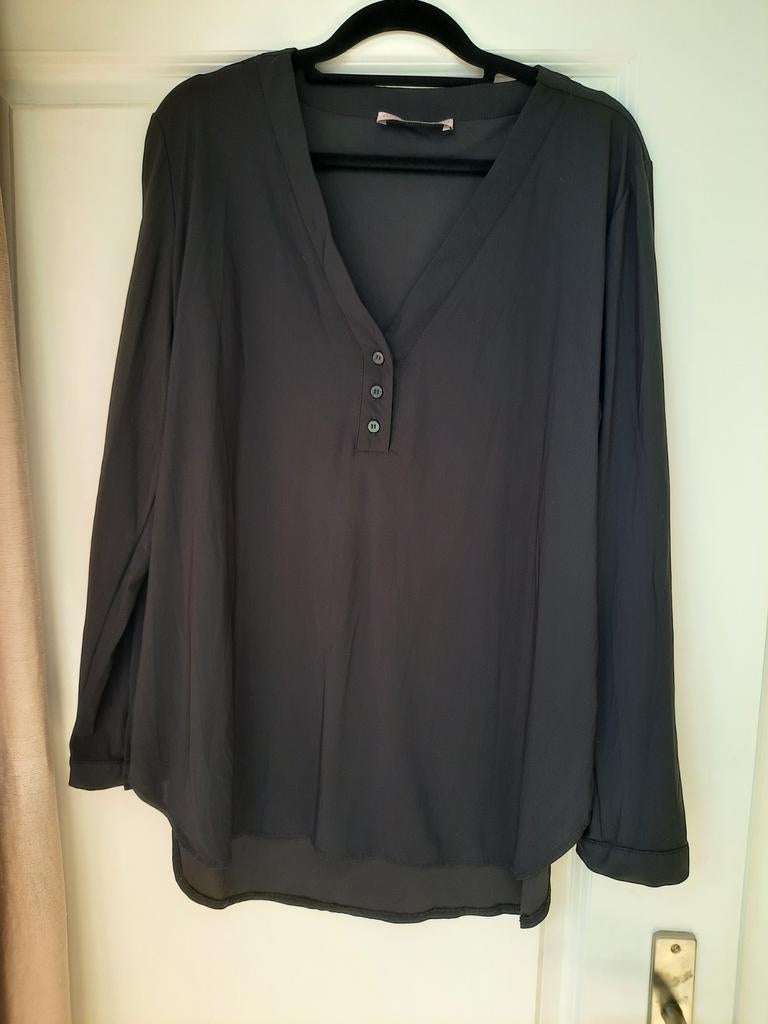 Studio Anneloes Evi blouse zwart, maat L, Kleding | Dames, Blouses en Tunieken, Studio Anneloes, Zwart, Maat 42/44 (L), Ophalen of Verzenden