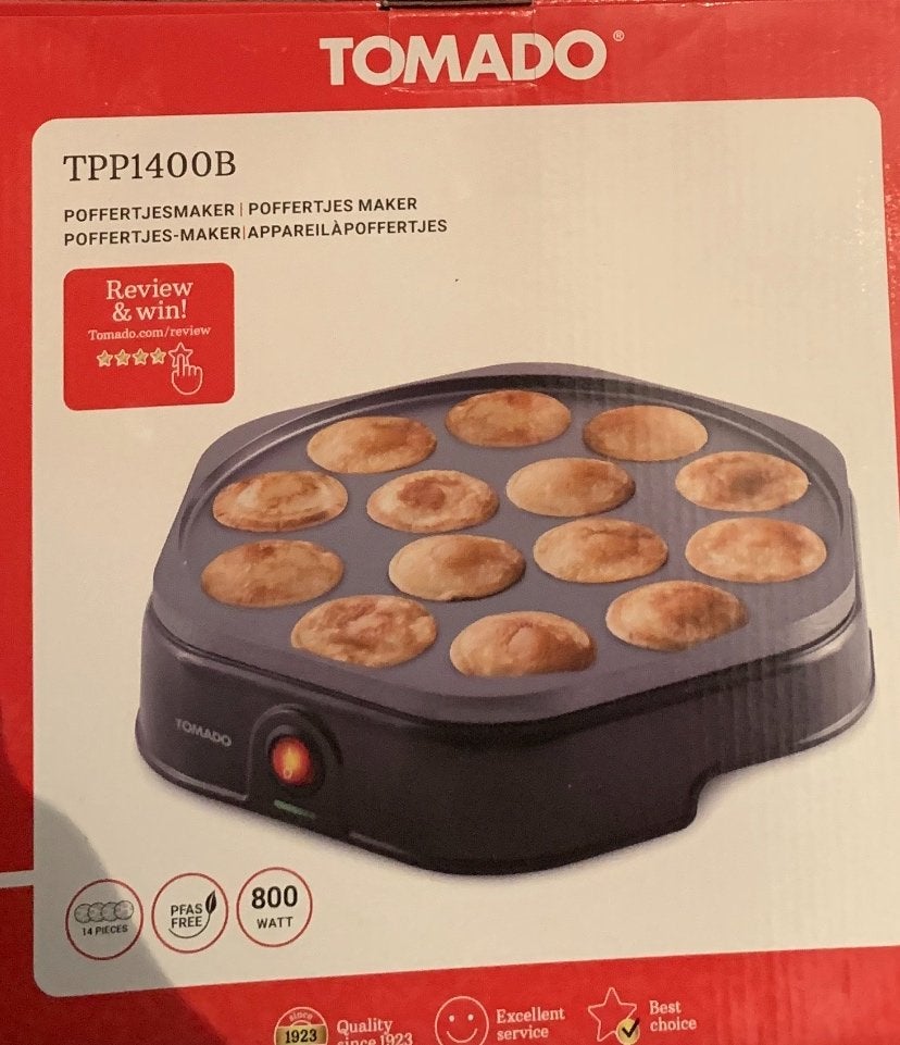 Poffertjes pan, Ophalen, Overige typen, Zo goed als nieuw, Rvs