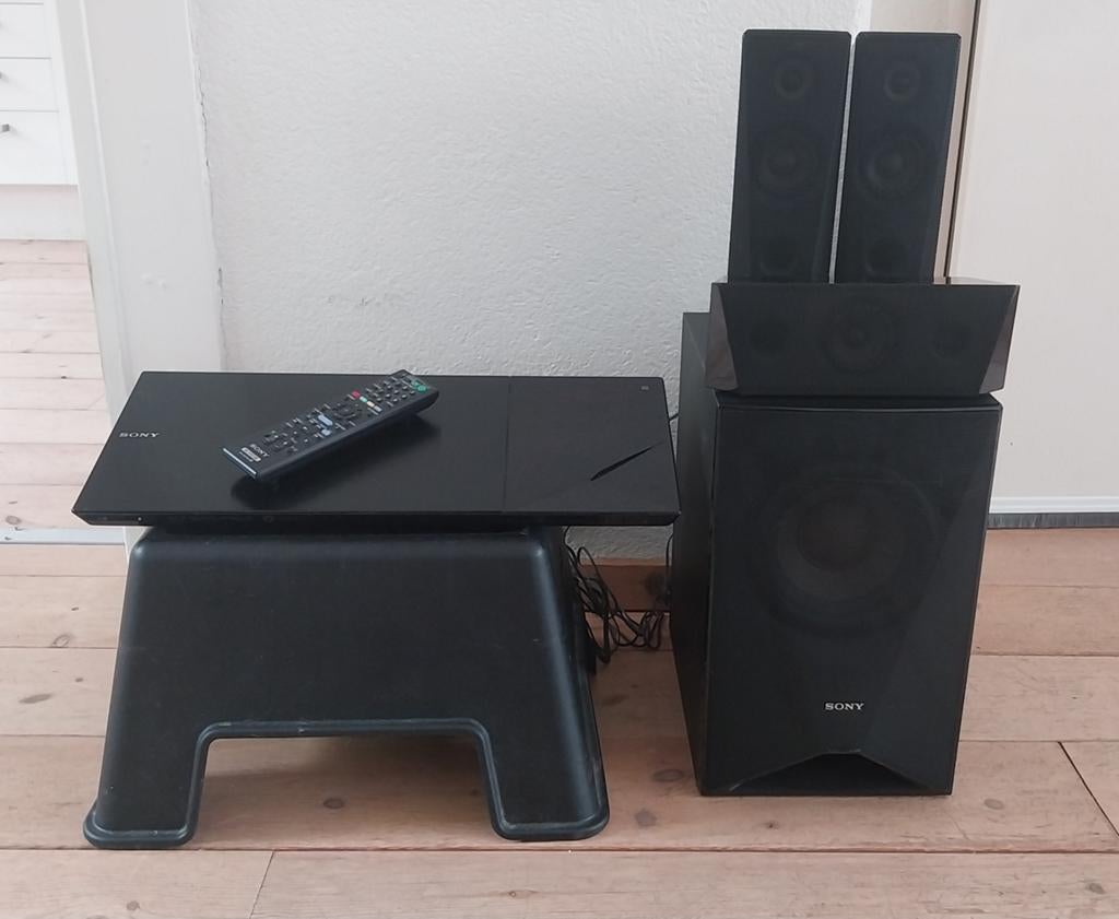 Sony BDV-N5200W Blu-ray Home Cinema Systeem ( lees tekst ), Gebruikt, Blu-ray-speler, 70 watt of meer, Ophalen of Verzenden