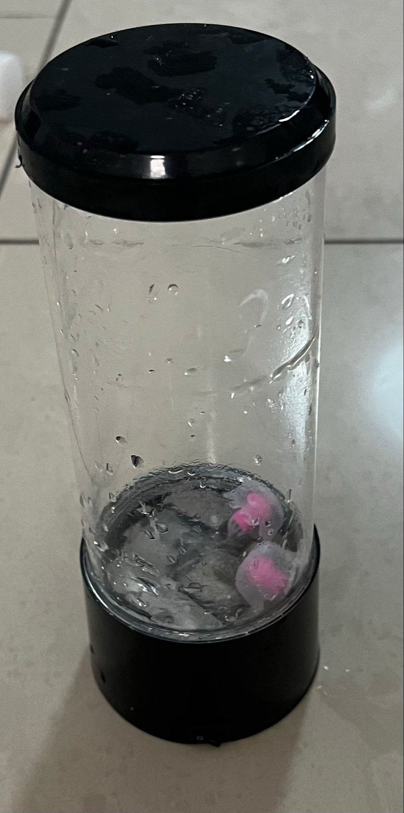 Mini Kwallen Lamp - Ontspannende Sfeerverlichting, Huis en Inrichting, Ophalen of Verzenden, Gebruikt