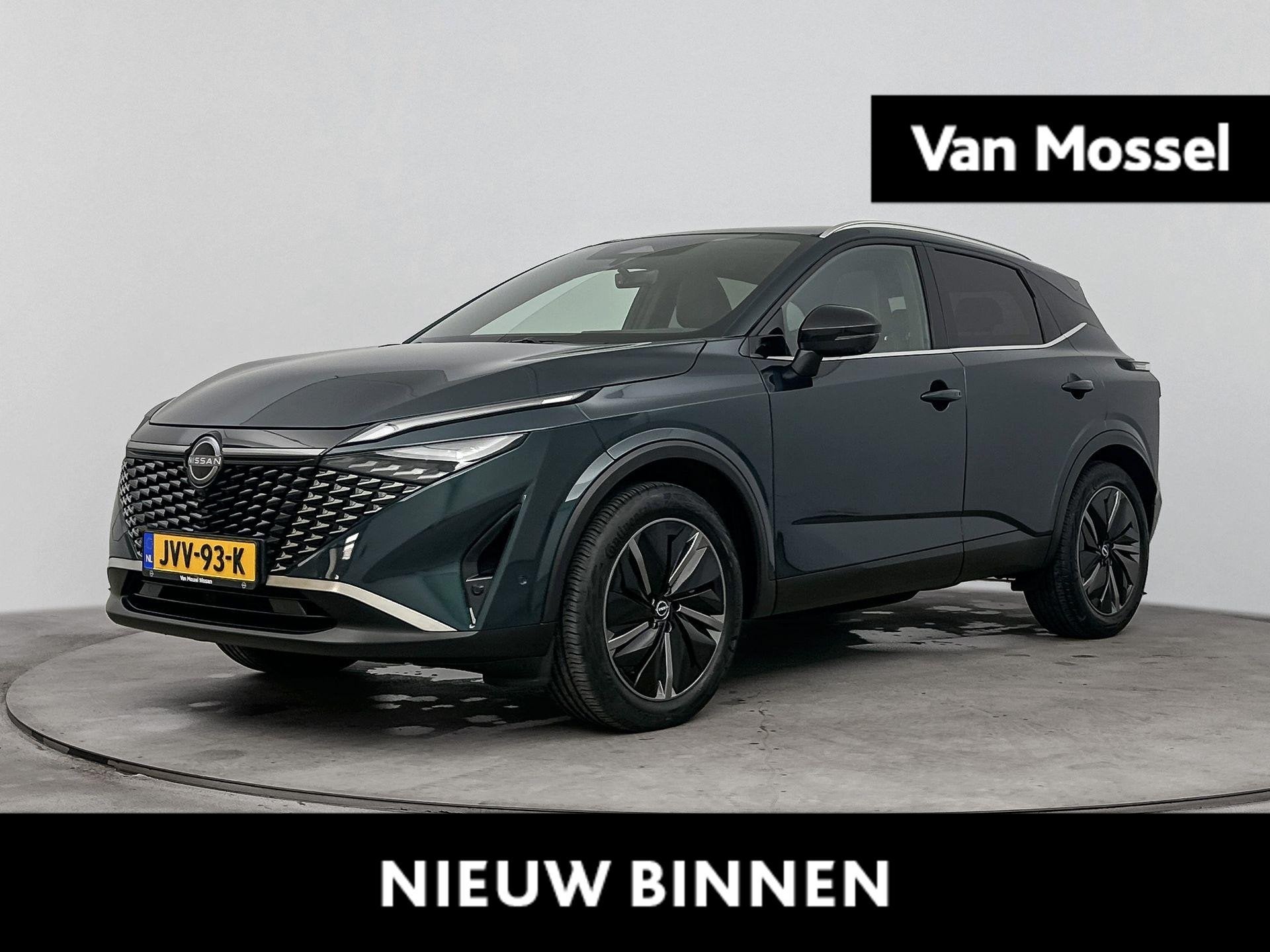 Nissan Qashqai 1.5 e-Power Tekna Panoramadak | Verwarmde sto, 2 kWh, Origineel Nederlands, Hybride Elektrisch/Benzine, 3 cilinders