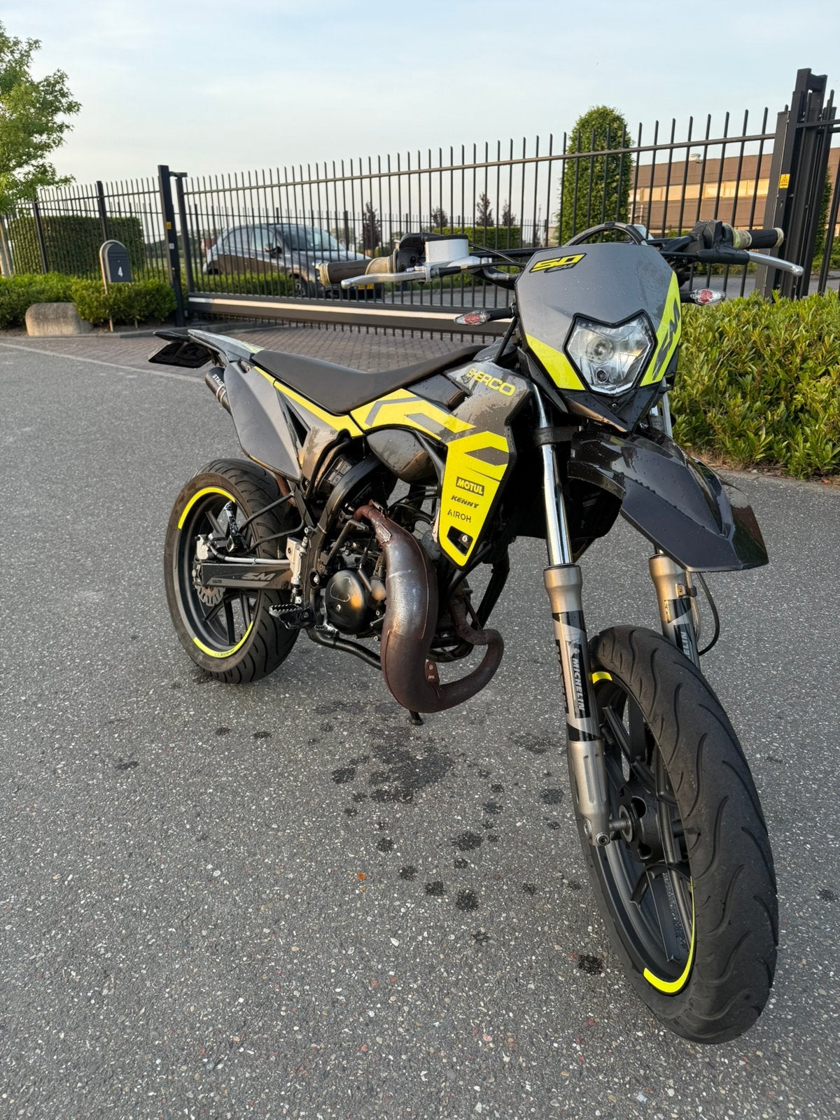 Sherco sm rs 50 euro 5, Fietsen en Brommers, Brommers | Crossbrommers, Zo goed als nieuw, Overige merken, Ophalen