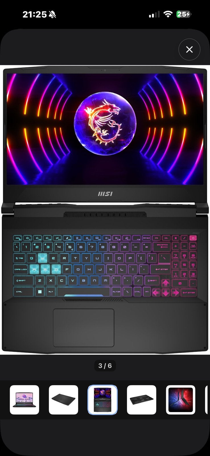 Foto 6 van MSI Katana 15 Gaming Laptop – RTX 4070 / i7 / 16GB / 1TB SSD