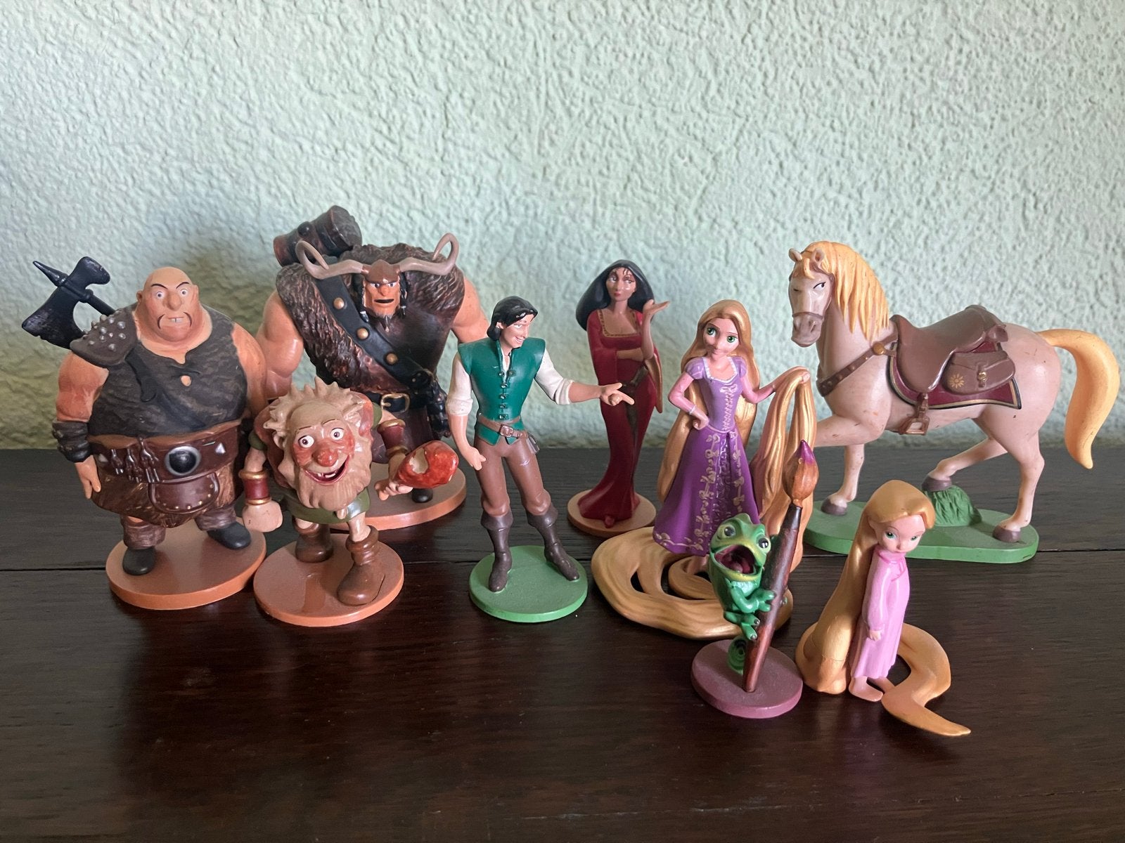 Disney Rapunzel figuren set - 9 stuks, Verzamelen, Ophalen of Verzenden