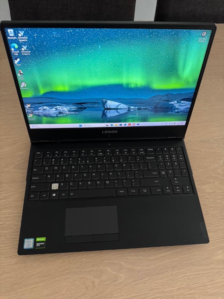 Gaming laptop Lenovo Legion i7, Computers en Software, Windows Laptops, Gebruikt, 15 inch, SSD, 2 tot 3 Ghz, 16 GB, Qwerty, Met videokaart