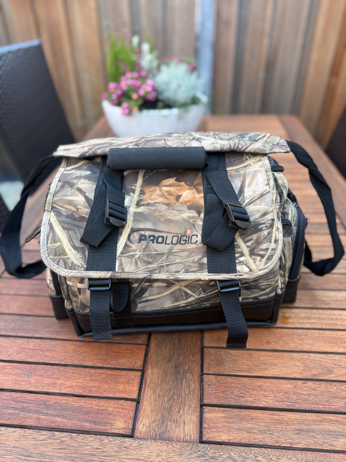 Prologic Camouflage Vistas Box Bag - Zo goed als nieuw, Ophalen of Verzenden, Zo goed als nieuw, Koffer of Tas