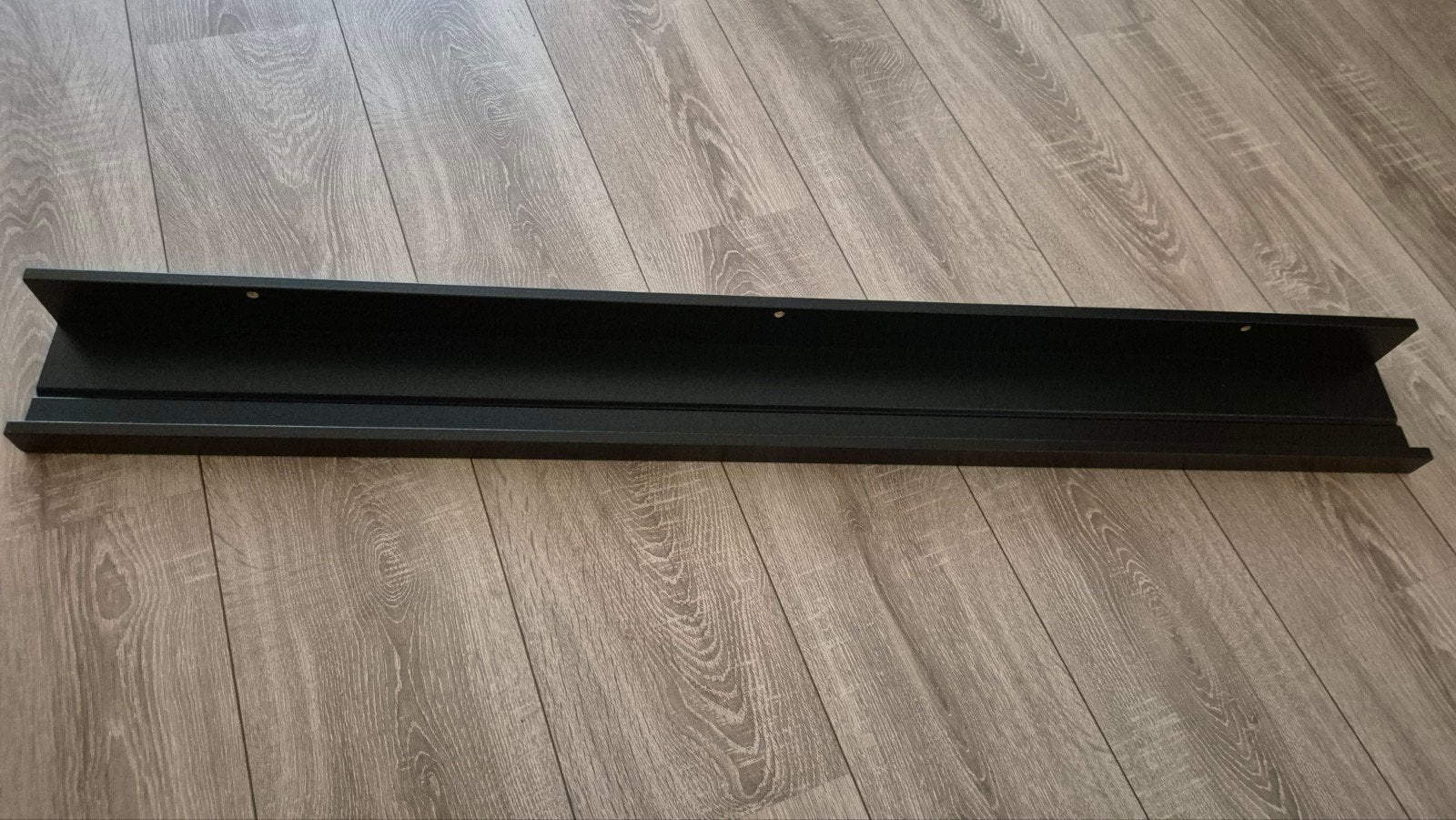 Zwart schilderijplank / fotoplank - 115 cm, Ophalen, Gebruikt