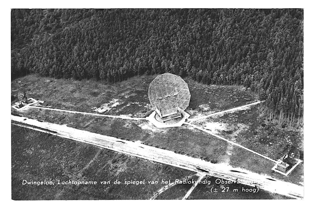 968651 Dwingeloo Drenthe 1966 Radiotelescoop Gelopen