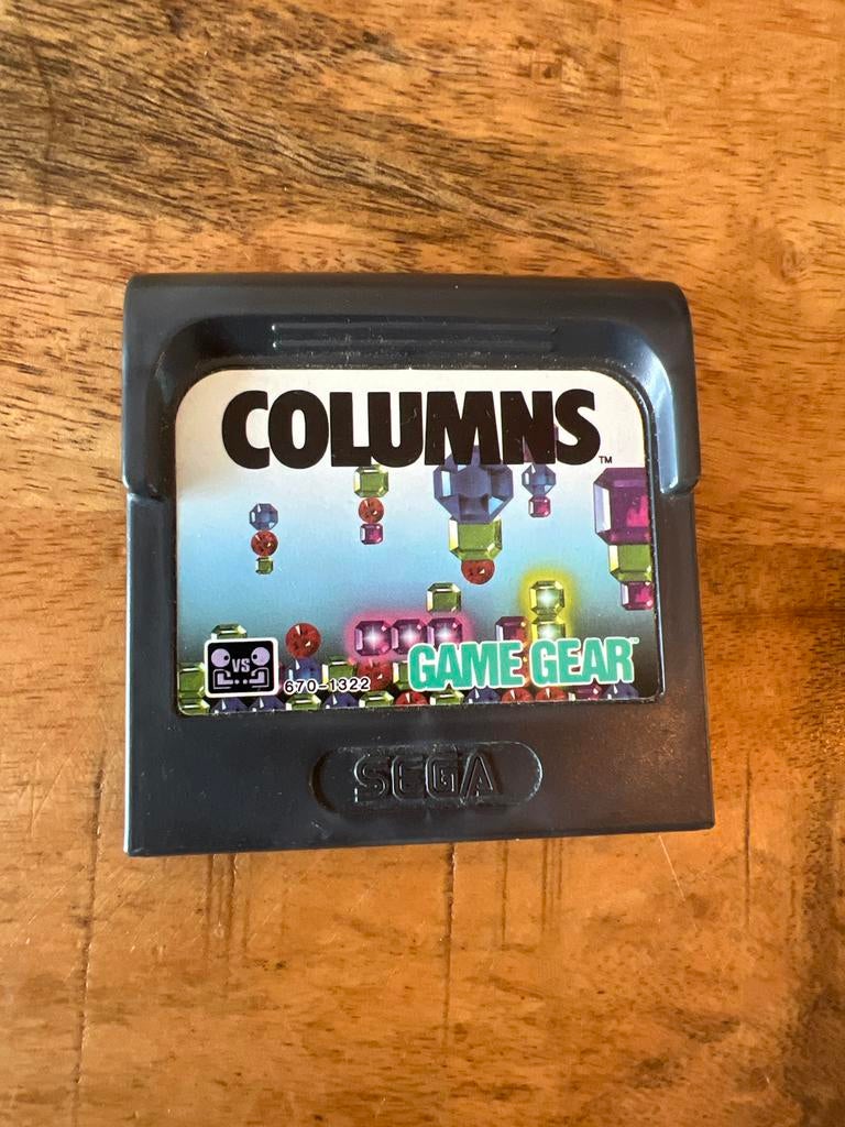 Columns - Sega Game Gear (Puzzelgame), Spelcomputers en Games, Games | Sega, Puzzel en Educatief, Gebruikt, Game Gear, 1 speler