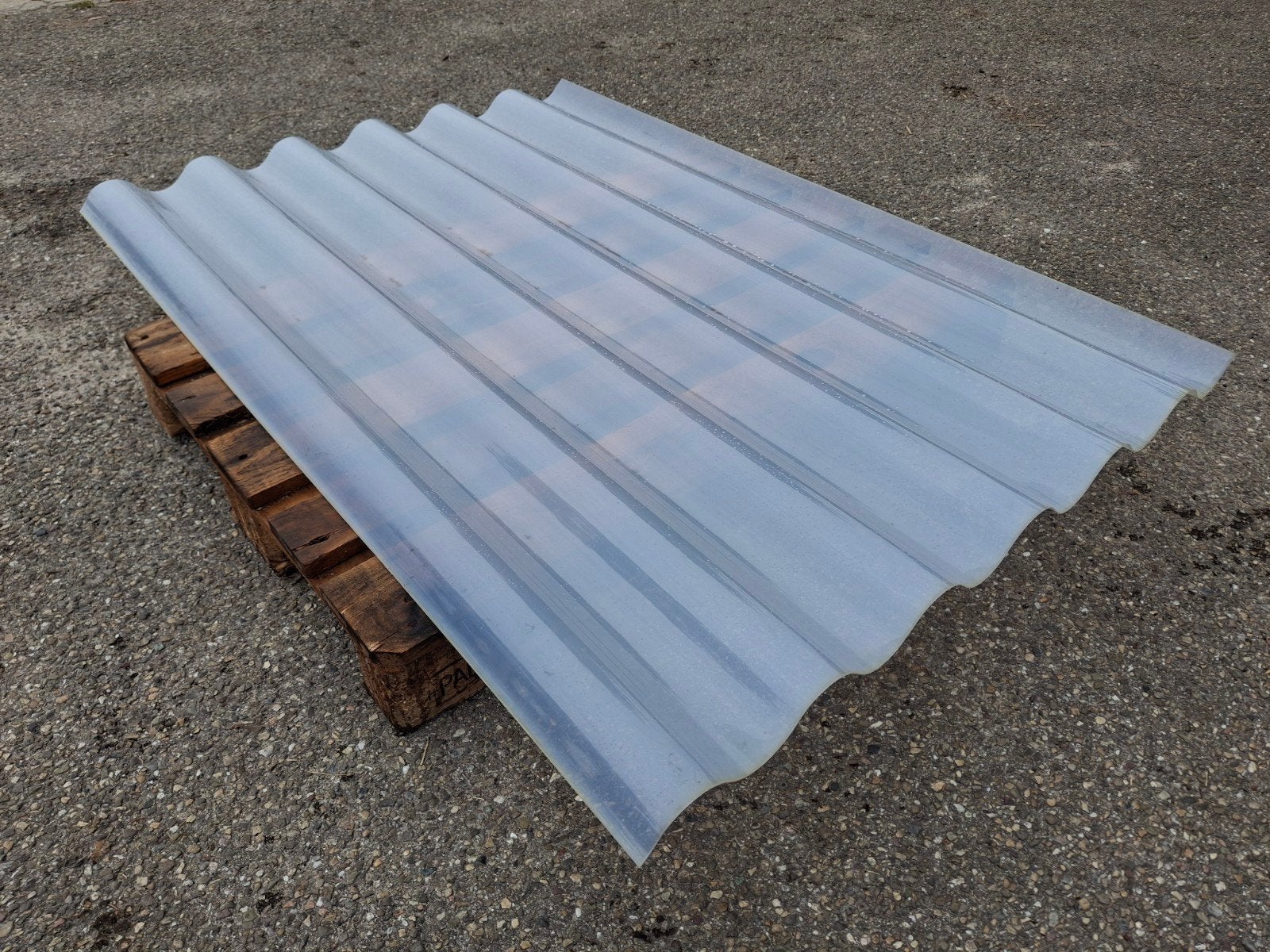 Nieuwe lichtdoorlatende golfplaten, 160 x 110 cm, Doe-het-zelf en Verbouw, Ophalen, Nieuw