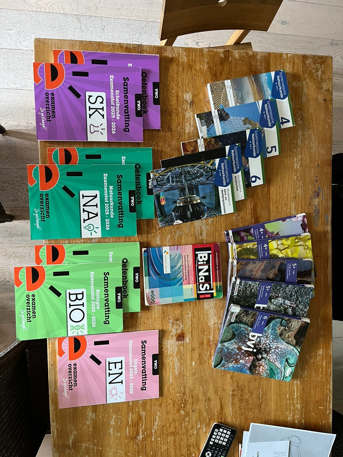 Vwo 4/5/6 complete boeken sets voor eindexamen, Ophalen of Verzenden, Zo goed als nieuw, VWO, Overige vakken