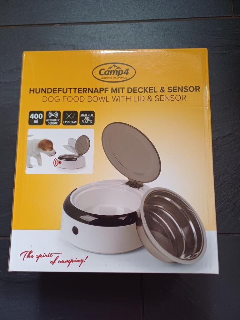 Honden voerbak met sensor nieuw, Dieren en Toebehoren, Ophalen, Nieuw