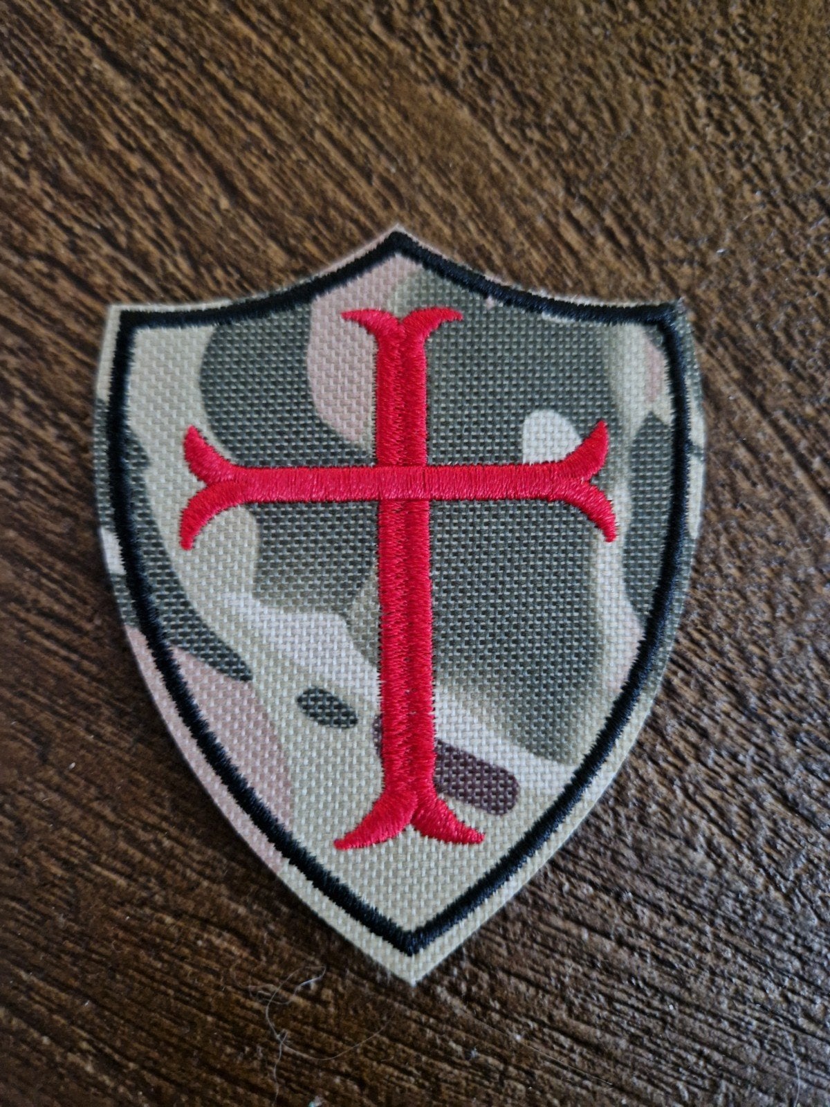 Patch Kruisvaarders Embleem Kruis, Verzenden, Overige soorten, Nederland, Embleem of Badge