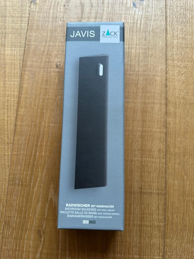 Zack Javis badkamerwisser -NIEUW-, Ophalen of Verzenden, Nieuw, Zwart, Overige typen