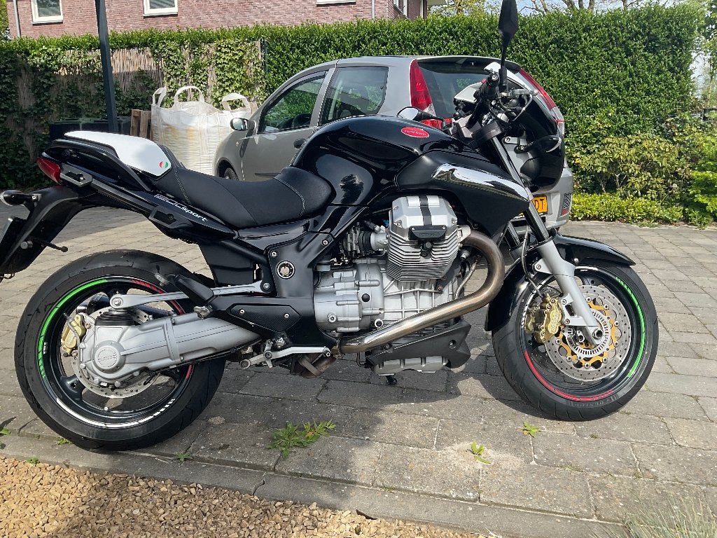 Moto Guzzi 1200 sport met koffers, 2 cilinders, Motorrijbewijs A, Gebruikt, Particulier