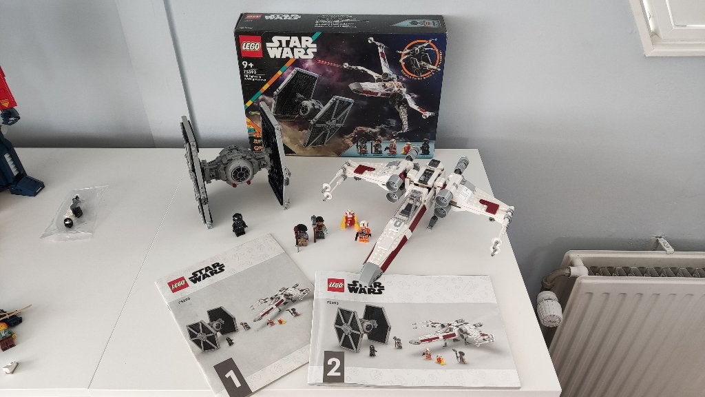 Lego X-wing vs Tie Fighter - Rebuild the galaxy set 75393, Gebruikt, Star Wars, Lego, Inclusief accessoires