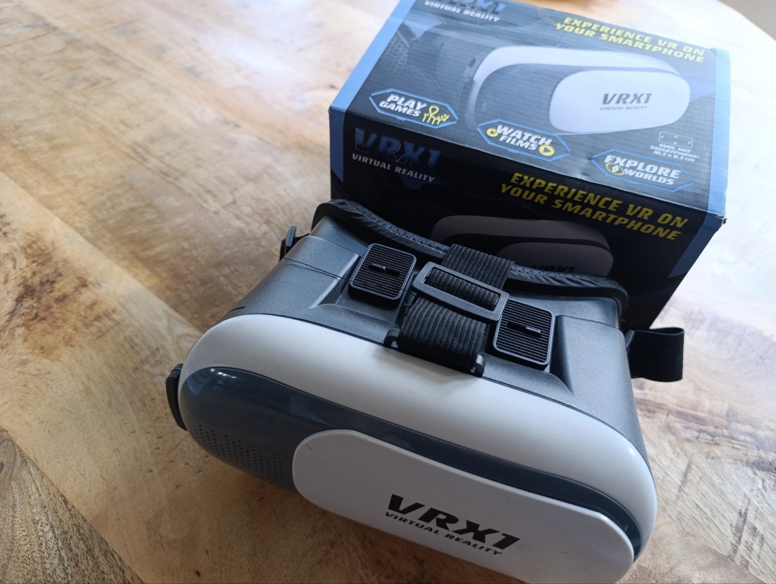 VRX1 Virtual Reality Bril - Ervaar VR op je smartphone, Ophalen of Verzenden, Zo goed als nieuw, VR-bril, Telefoon