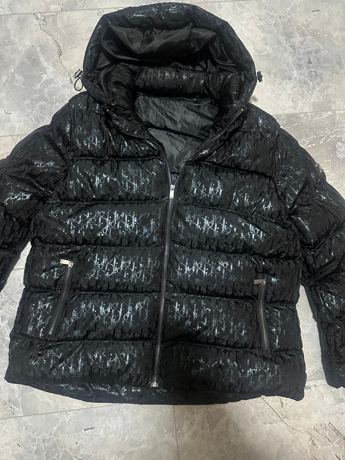 Dior winter jas, Ophalen, Zo goed als nieuw, Zwart