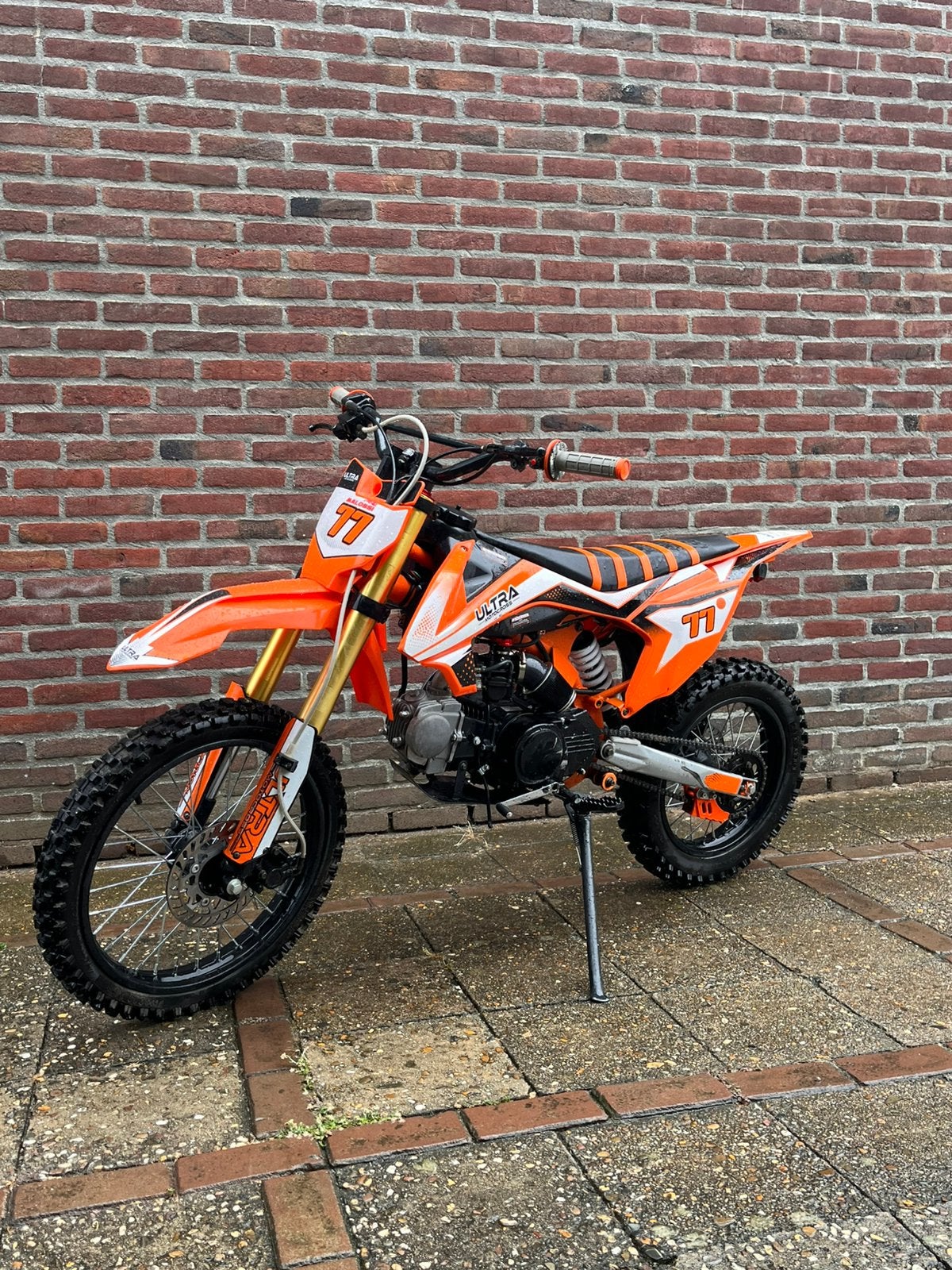 Motocross ultra 125cc / pitbike / crossmotor, Ophalen, Zo goed als nieuw, 125 cc, Pitbike