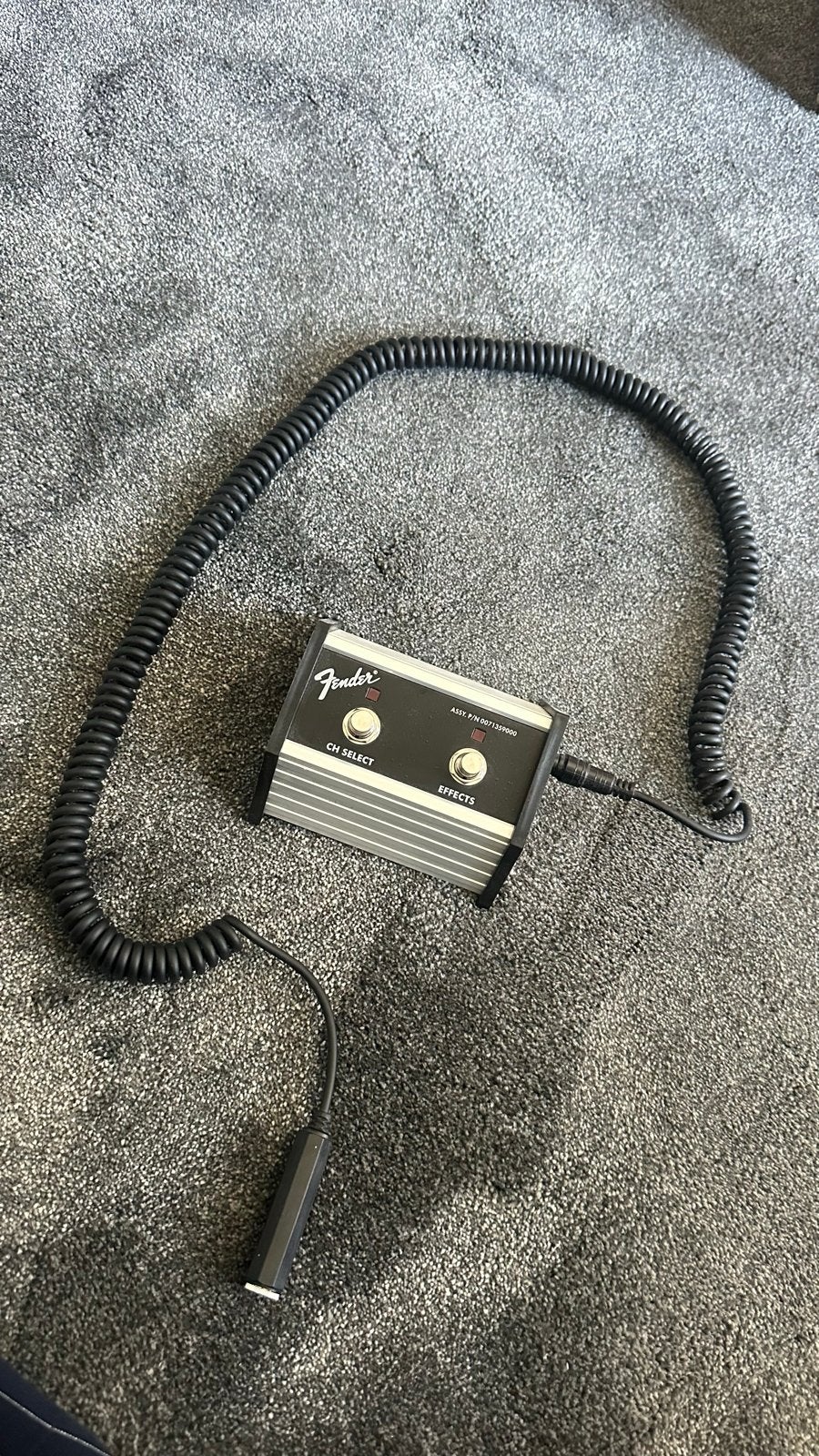 Fender Twee Knops Footswitch, Ophalen of Verzenden, Zo goed als nieuw, Overige typen