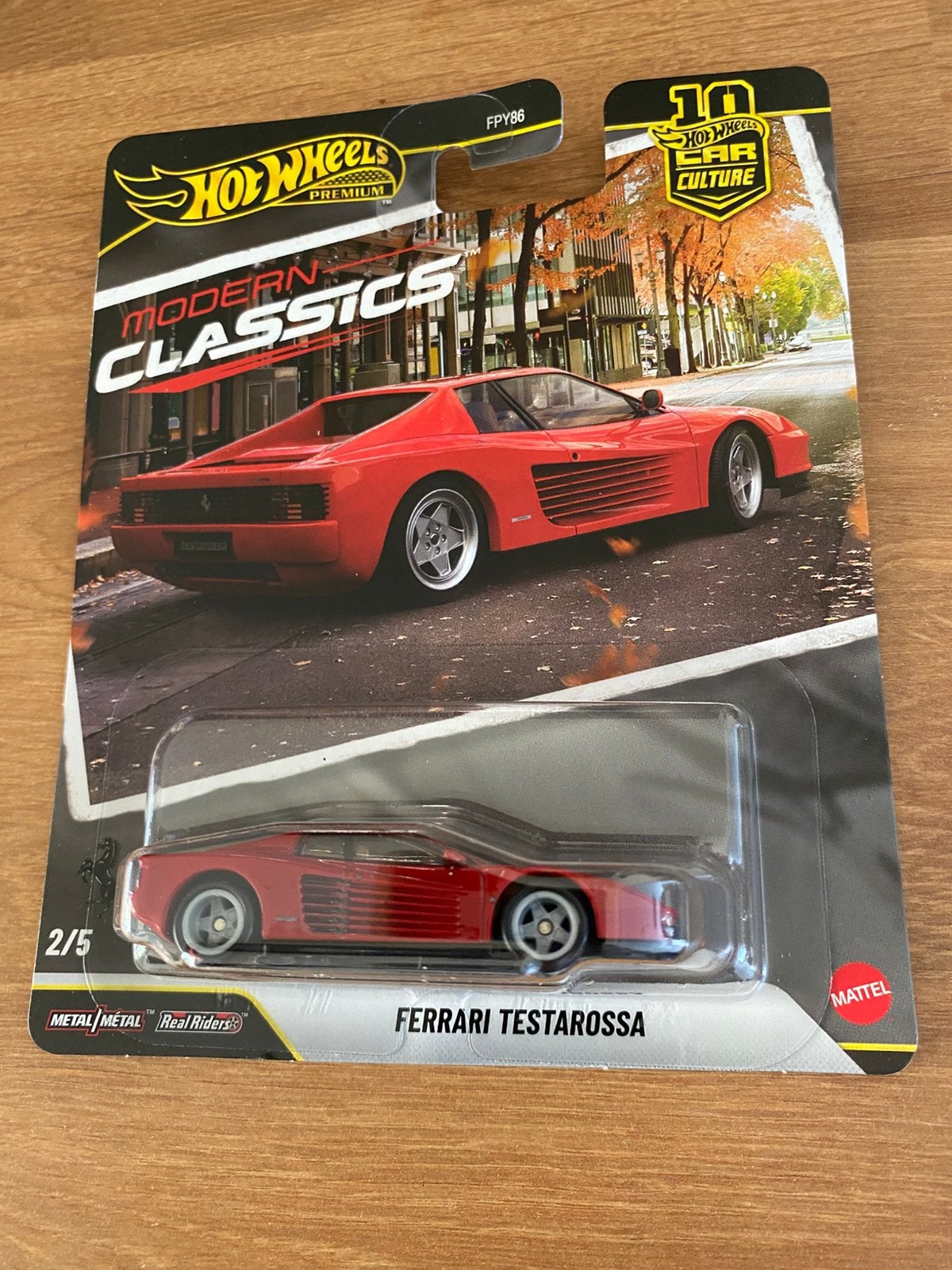 Hot wheels Ferrari testarossa, Mattel, Mattel, Nieuw, Ophalen of Verzenden