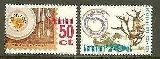 1985 Toerisme NVPH 1322 en 1323  Postfris, Verzenden, Na 1940, Postfris