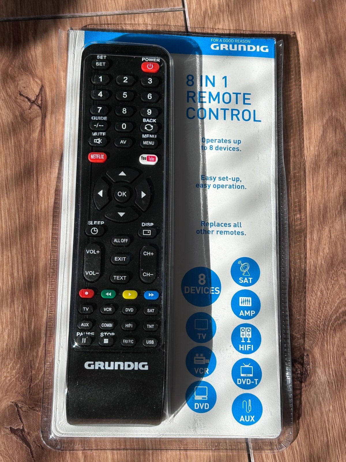 Grundig nieuwe afstandsbediening tv, Ophalen of Verzenden, Zo goed als nieuw