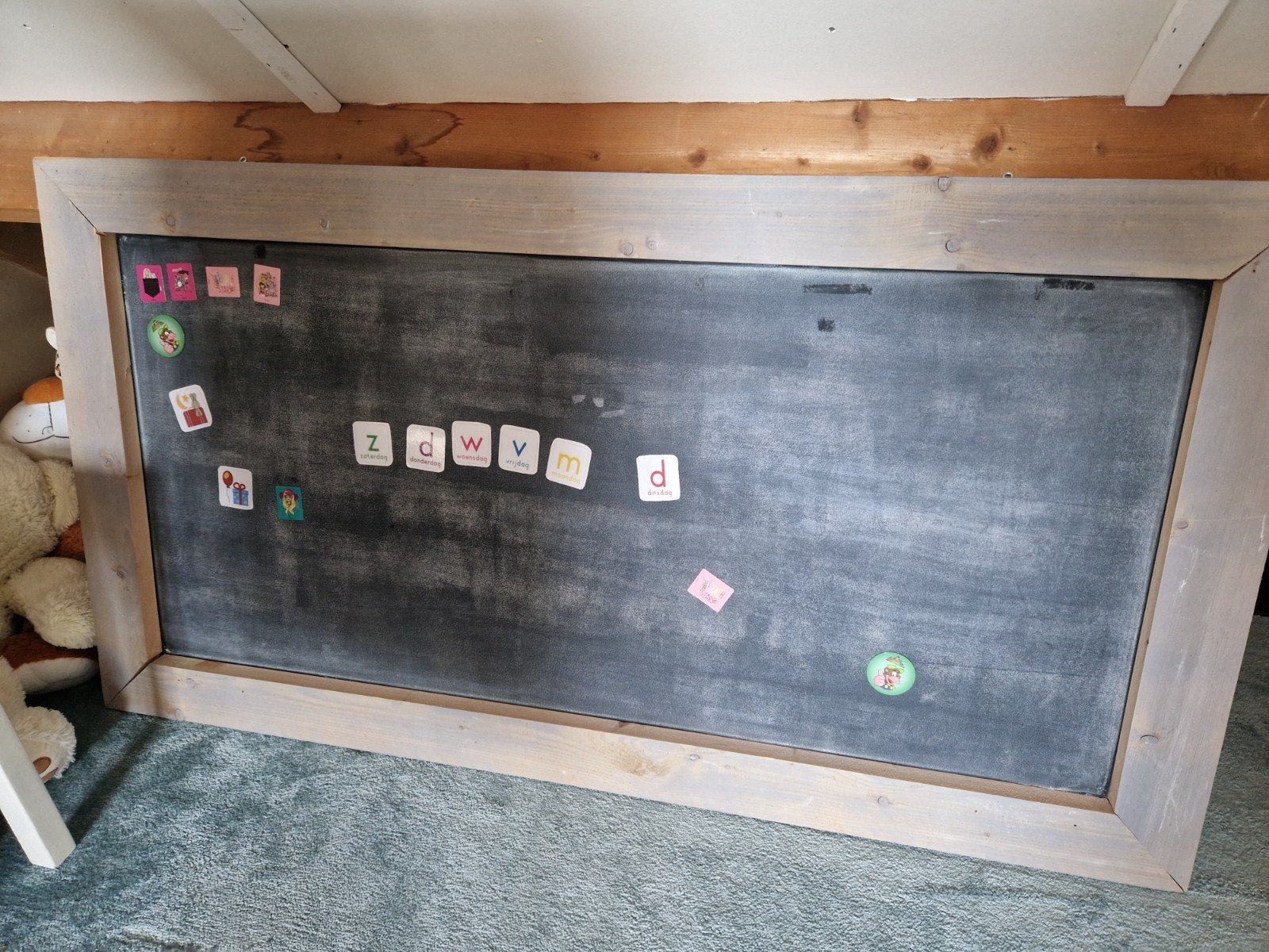 Magnetisch krijtbord, Ophalen, Krijtbord