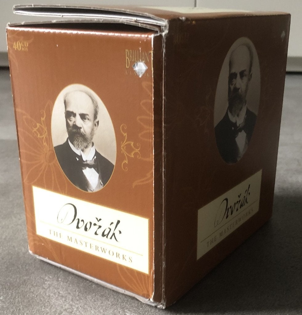 DVORAK - THE MASTERWORKS - BOX 40 CD'S, Cd's en Dvd's, Cd's | Klassiek, Ophalen of Verzenden, Zo goed als nieuw, Dvořák