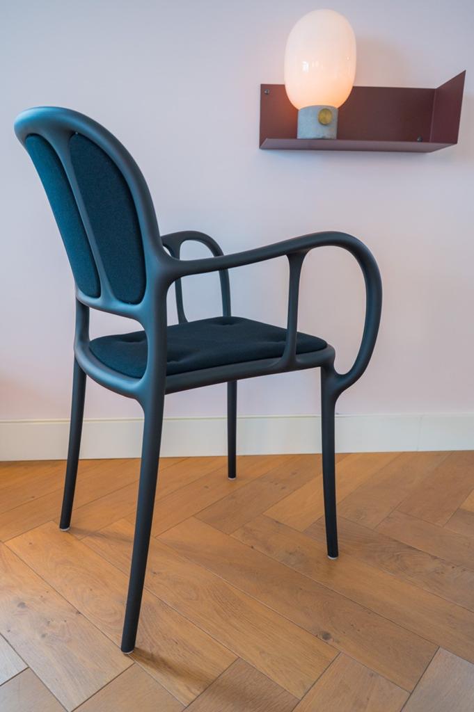 4 Magis stoelen van Jaime Hayon (Hay Vitra Kartell Driade), Ophalen, Stof, Gebruikt, Zwart