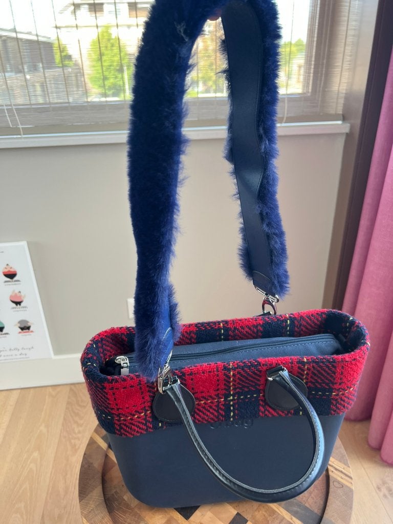 Tas van merk O bag, Ophalen of Verzenden, Zo goed als nieuw, Blauw, Handtas