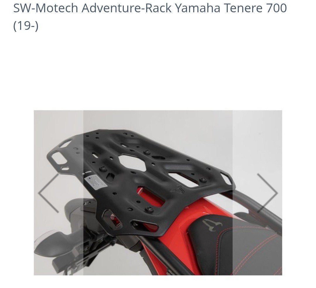 SW-Motech Adventure-Rack Yamaha Tenere 700 (19-), Motoren, Ophalen of Verzenden