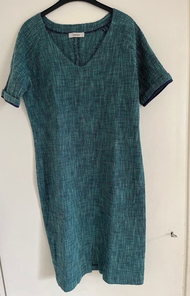 Humanoid jurk maat XL in goede staat, Ophalen of Verzenden, Zo goed als nieuw, Maat 46/48 (XL) of groter, Groen