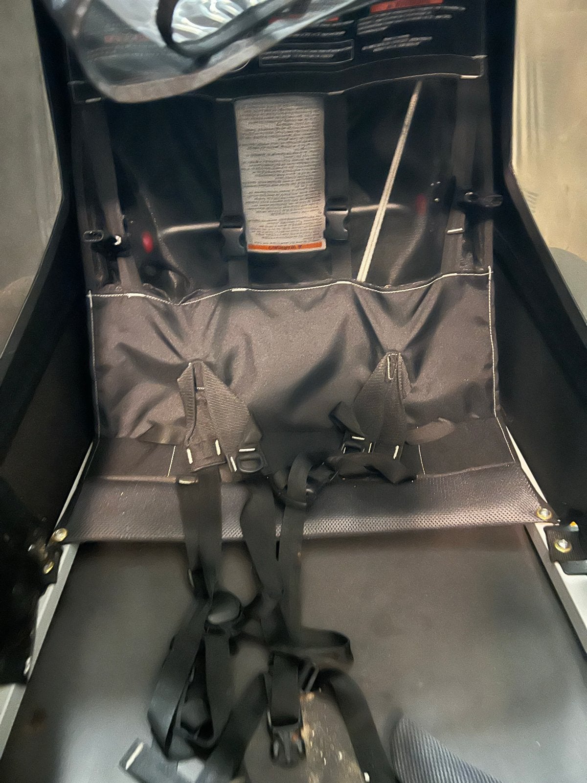 Thule Coaster XT fietskar - Zwart, Ophalen, Gebruikt, Opvouwbaar, Kinderkar