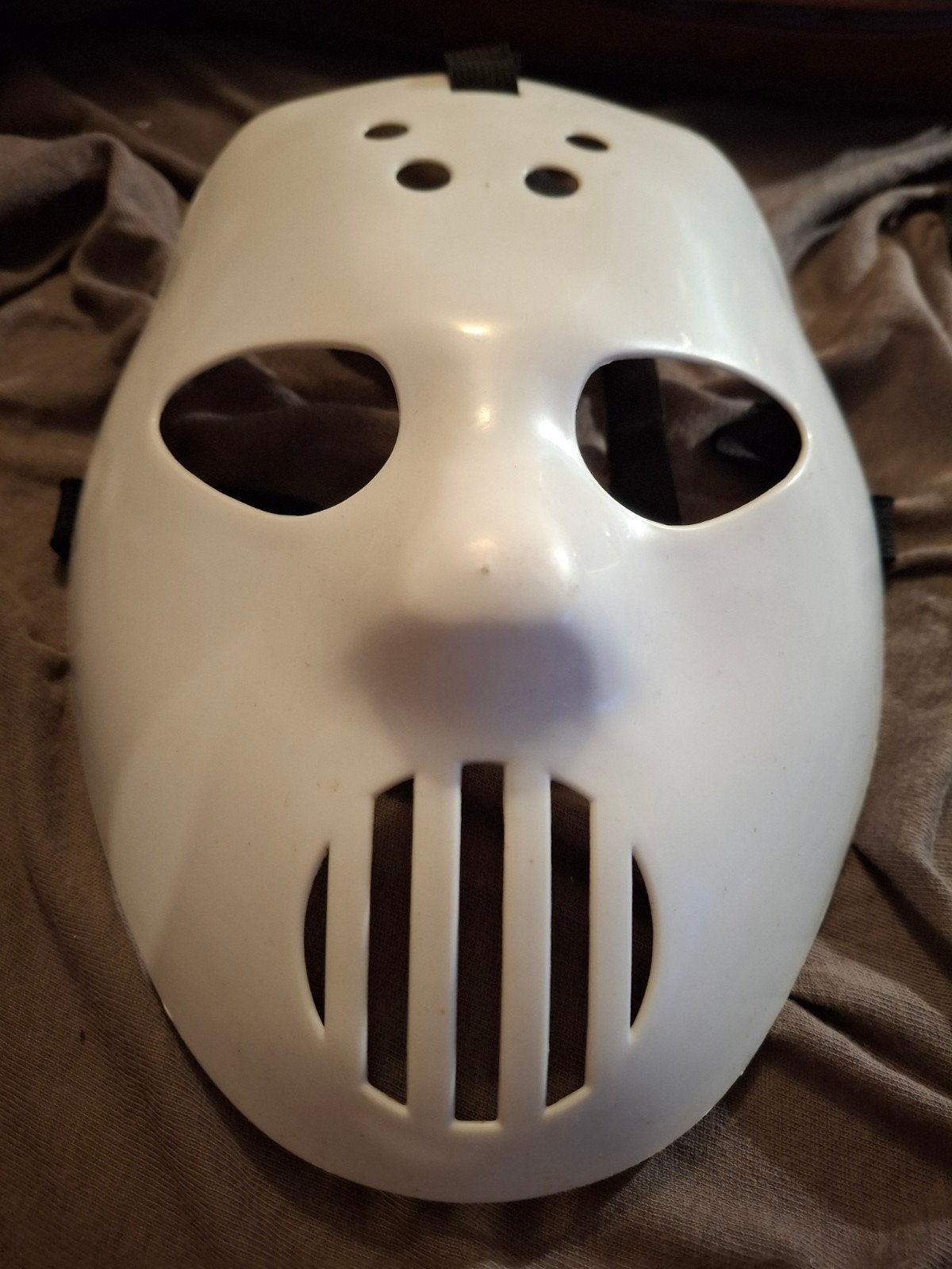 Wit Hockey Masker - Perfect voor Halloween of Cosplay, Ophalen, Overige thema's, Overige typen, Zo goed als nieuw