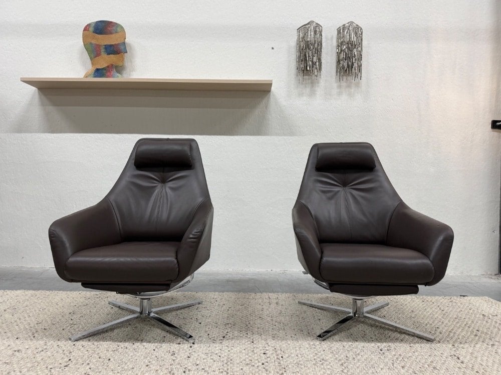 Als nieuw De Sede 277 Relaxfauteuil bruin leer Design stoel, Huis en Inrichting, Fauteuils, FSM, De Sede, Ophalen of Verzenden