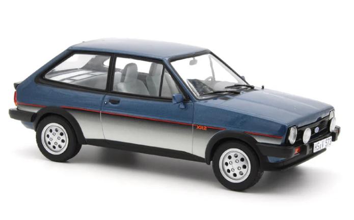 1:18 Ford Fiesta MK1 XR2 - 1981 - Blauw metallic --NIEUW--, Auto, ., Nieuw, Norev