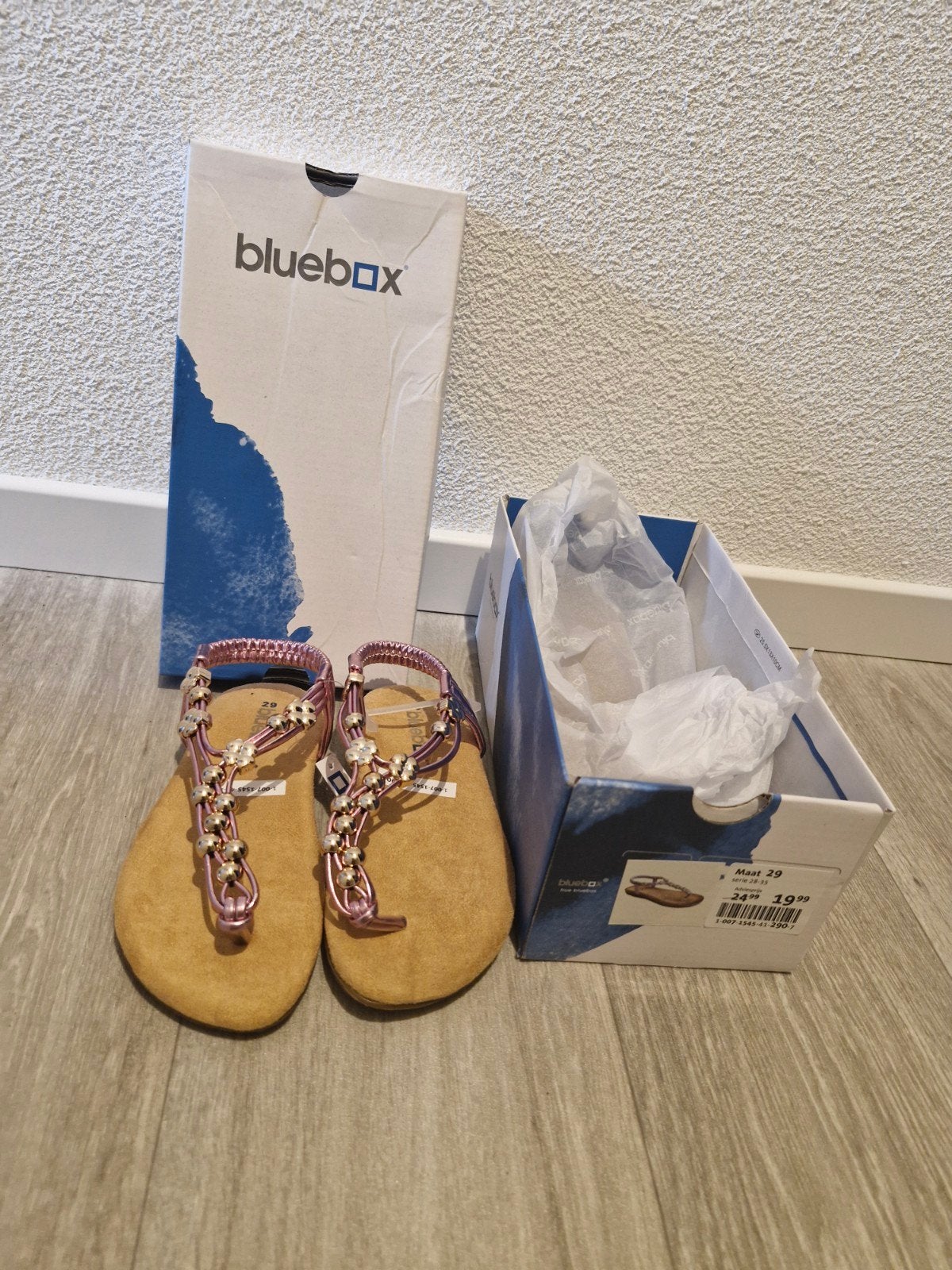 Bluebox sandalen maat 29, nieuw met kaartje, Kinderen en Baby's, Kinderkleding | Schoenen en Sokken, Nieuw, Schoenen, Meisje, Ophalen of Verzenden