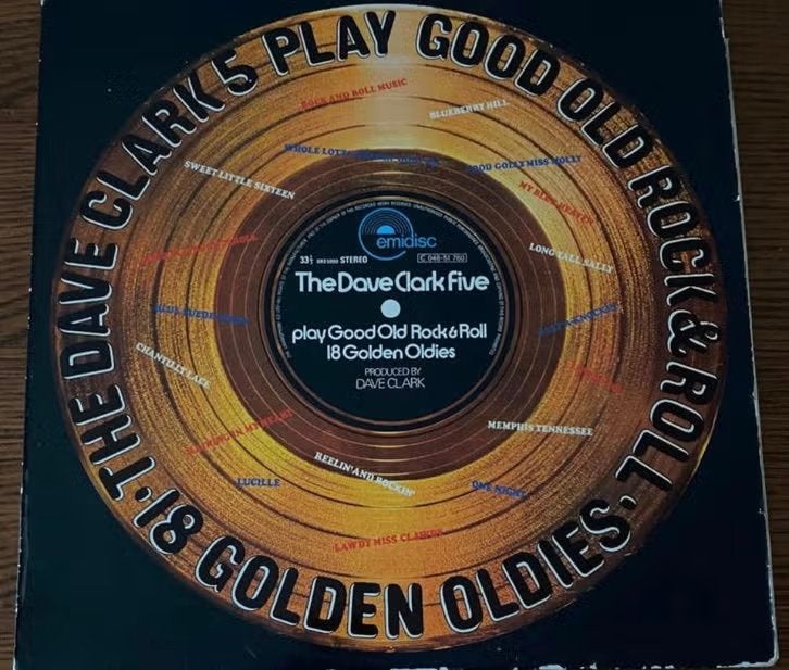 LP Dave Clarks 18 Golden Oldies Rock en Roll, Ophalen of Verzenden, Gebruikt, 12 inch, Wereldmuziek