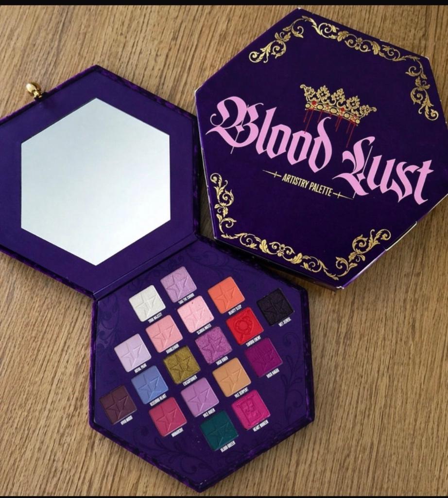 Jeffree Star Blood Lust oogschaduw palette, Ophalen of Verzenden, Zo goed als nieuw, Overige kleuren, Ogen