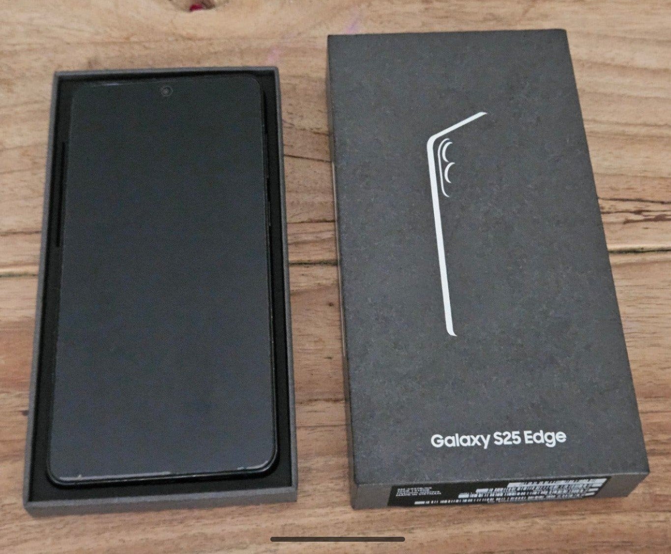 Samsung Galaxy S25 Edge 512GB | Zwart | 100% Batterij, Ophalen, Overige modellen, Zwart, Touchscreen