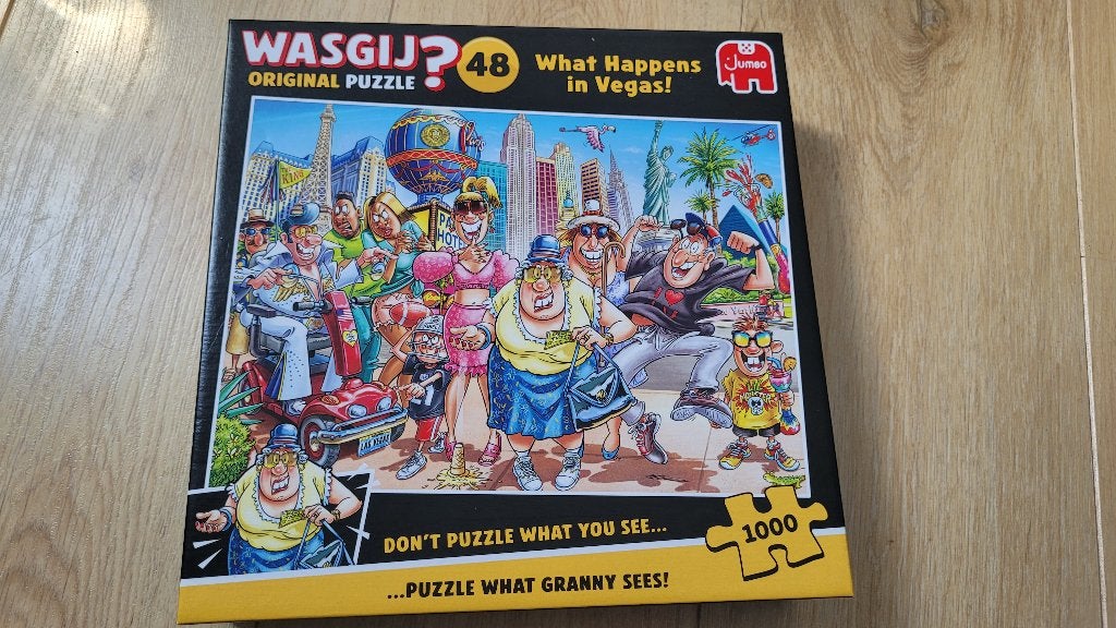 verschillende wasgij puzzels 1000 stukjes, Ophalen, 500 t/m 1500 stukjes, Zo goed als nieuw, Legpuzzel