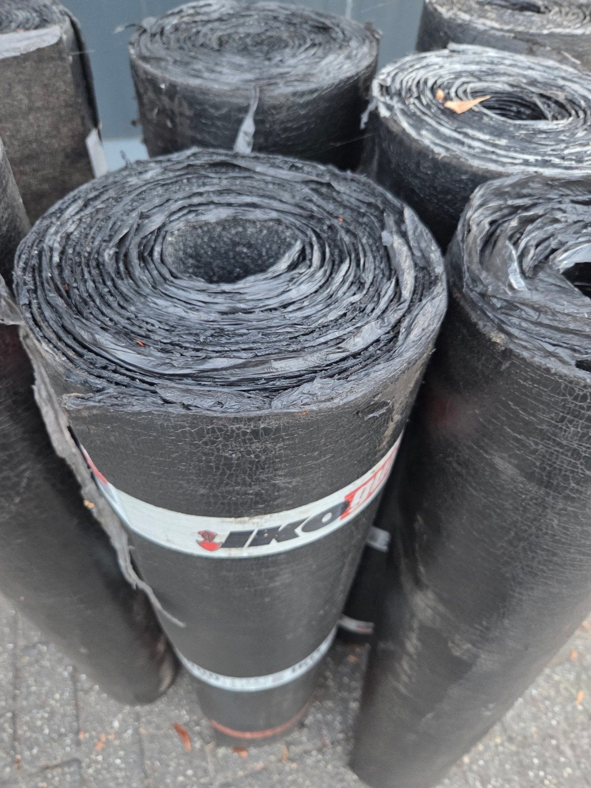 Dakleer rollen - IKO Gum 4000, Overige materialen, Zwart, Ophalen of Verzenden, 15 m² of meer