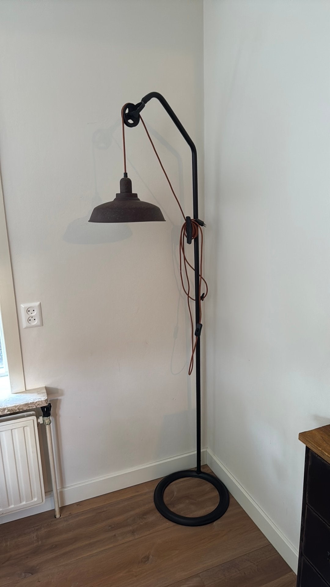 Staande lamp - Haco (Boris), Ophalen, Zo goed als nieuw, 150 tot 200 cm