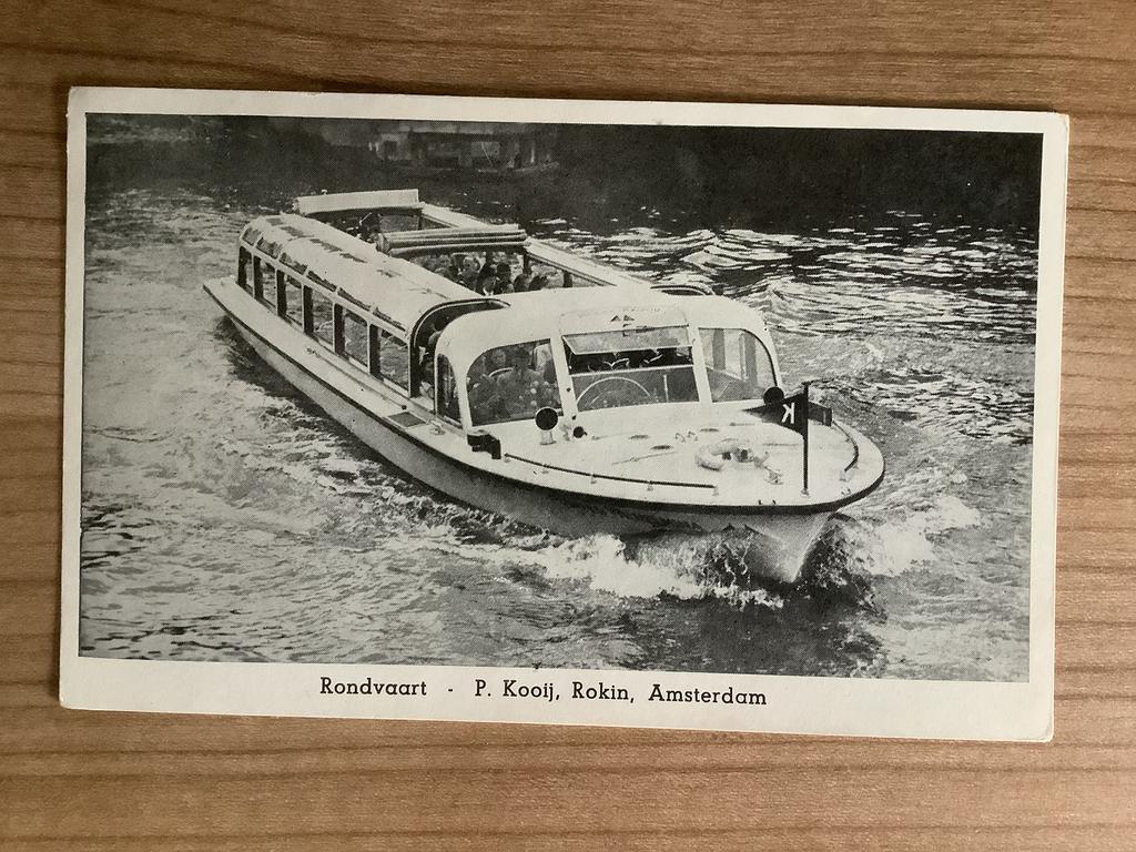 ansichtkaart Amsterdam, Verzenden, Ongelopen, Noord-Holland