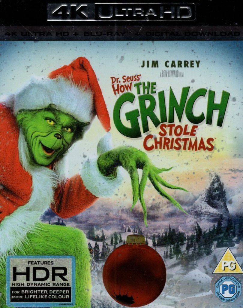 How the Grinch Stole Christmas 4K + Bluray - NL ondertiteld, Engels, Nederlands, 4K Ultra HD Blu-ray, Hogehilweg 6 , 1101CC Amsterdam, Nederland