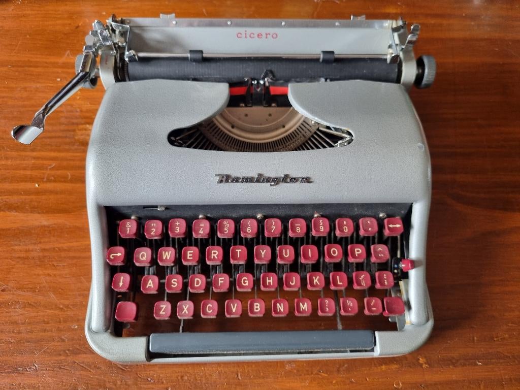 Typemachine vintage Remington Cicero, Diversen, Typemachines, Ophalen, Gebruikt