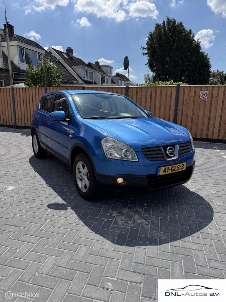 Nissan Qashqai 2.0 Benzine | Camera | Airco | Navi | Trekhaa, Voorwielaandrijving, Gebruikt, 4 cilinders, Blauw