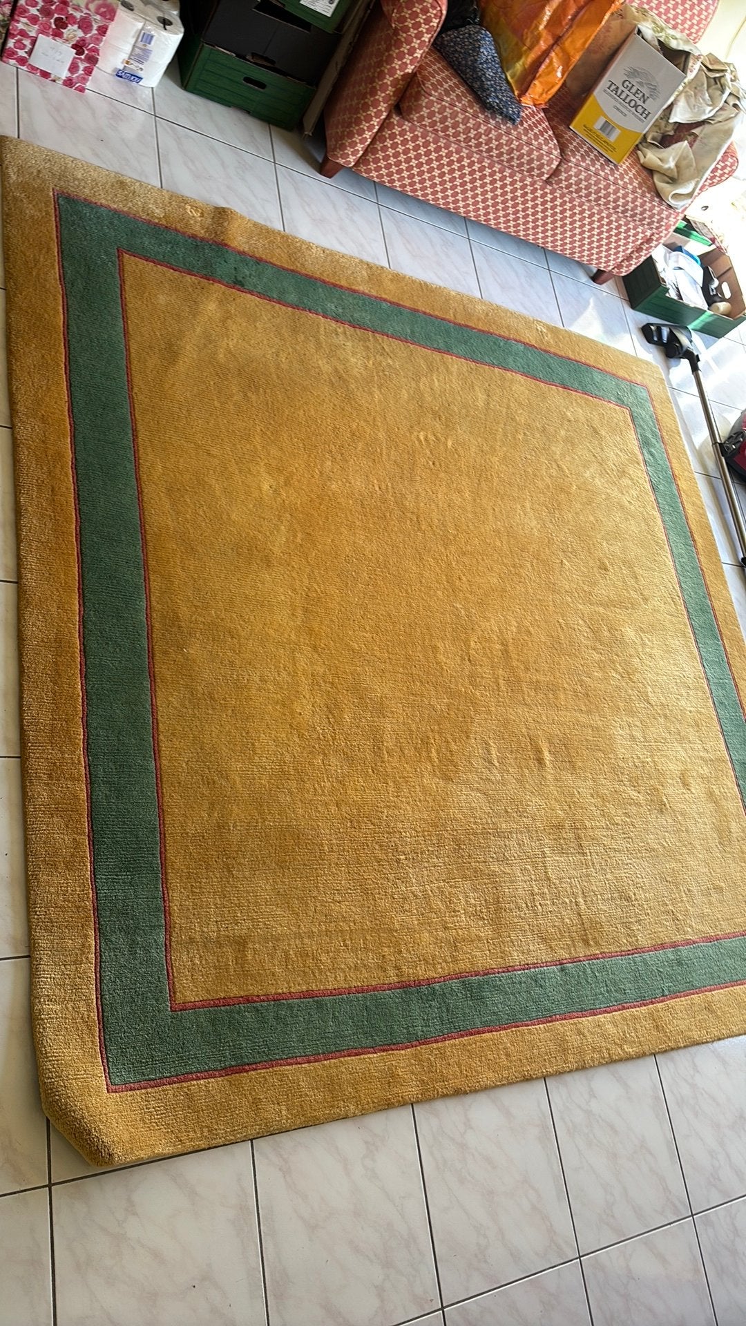 Luxe Brink & Campman Wollen Vloerkleed (Nepal), Ophalen, Zo goed als nieuw, Rechthoekig, 200 cm of meer