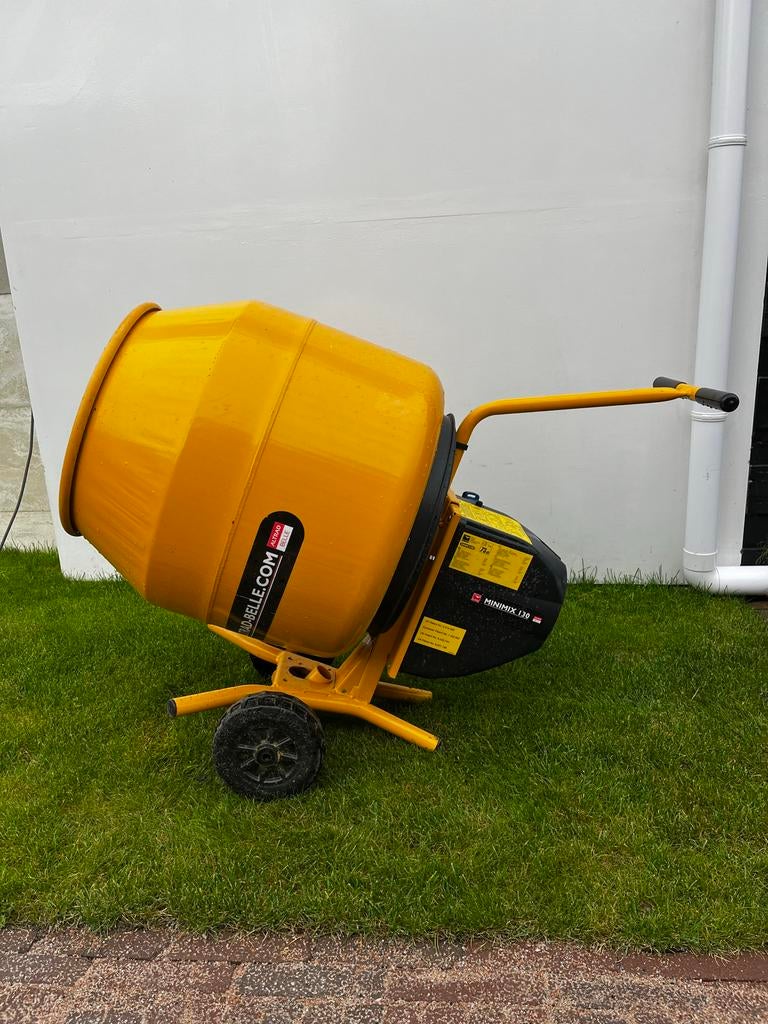 Altrad belle Minimix 130 betonmixer, Doe-het-zelf en Verbouw, Ophalen, Zo goed als nieuw
